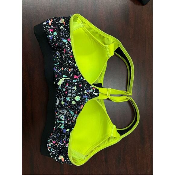 Victoria’s Secret Paint Splatter Sports Bra Size 36B - Picture 2 of 8